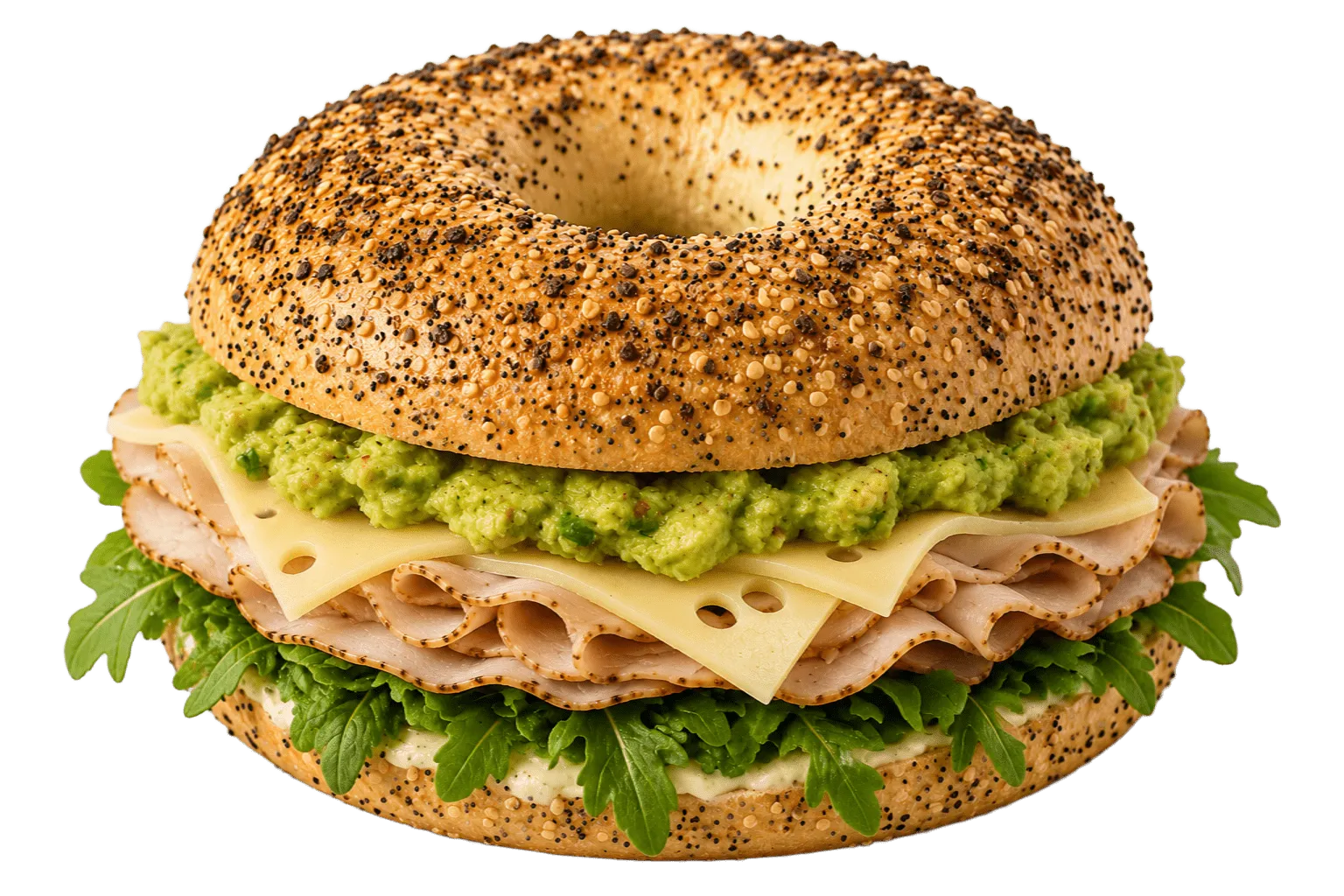 Turkey & Avocado Bagel